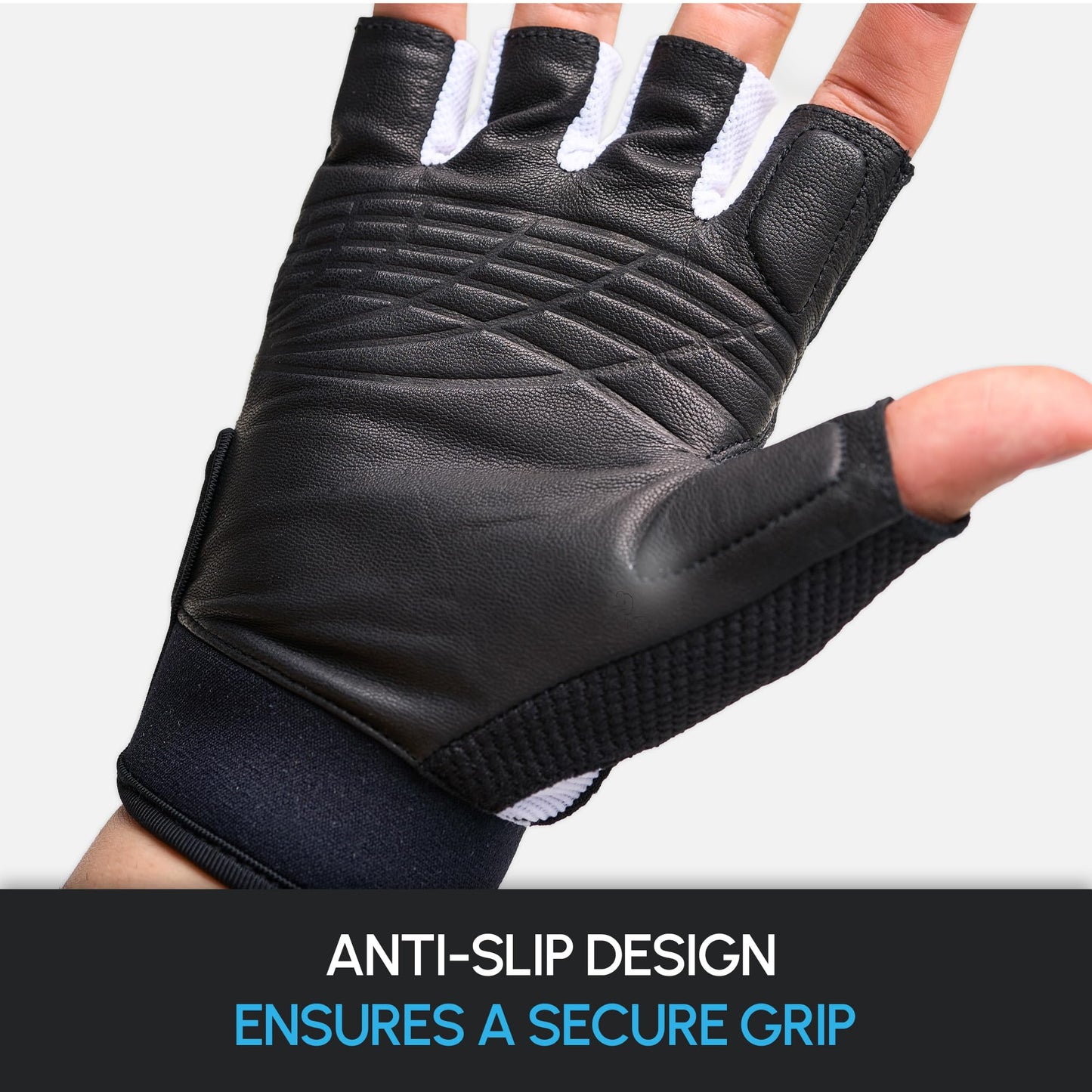 Avantic Padel Gloves for Men & Women Fingerless - For all sizes