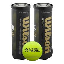 WILSON Premier Padel Speed Ball - Yellow 3 Pack