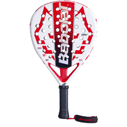 Babolat Technical Viper Juan Lebron Padel Racket (White/Red)